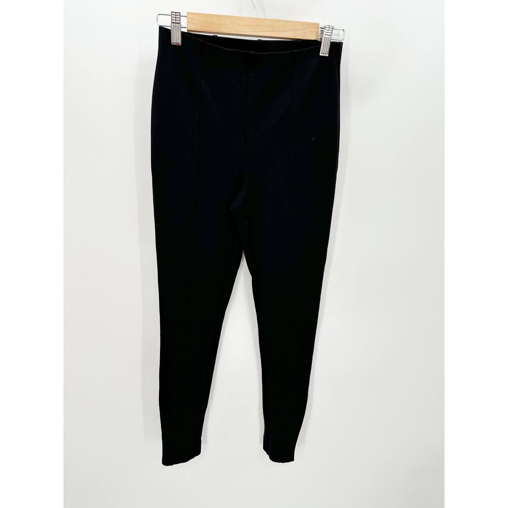 Express Columnist Black Pants Womens Sz S Zipper Ankle Stretch Pull On Career